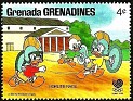 Grenadines 1988 Walt Disney 4 ¢ Multicolor Scott 942
